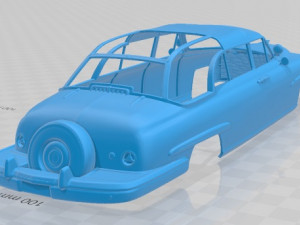 presidential limousine 1950 printable body car 3D-Druckmodell