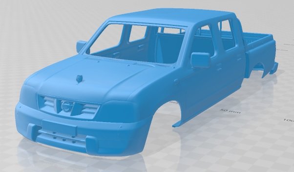 nissan ddsen 2015 printable body car 3Dプリントモデル .c4d .max .obj .3ds .fbx .stl .blend 