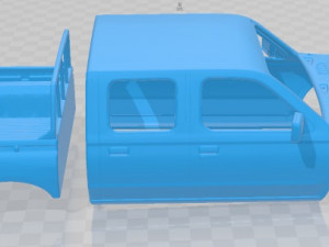 nissan ddsen 2015 printable body car 3Dプリントモデル