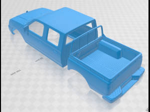 nissan ddsen 2015 printable body car 3Dプリントモデル
