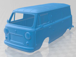 fiat 600 t 1967 printable body van 3D 打印模型