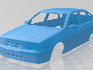 fiat tempra 1990 printable body car 3D Print Model