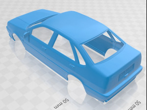fiat tempra 1990 printable body car 3D Принт Модель