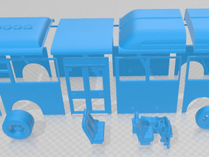 scania interlink bus 2015 printable 3D Print Model