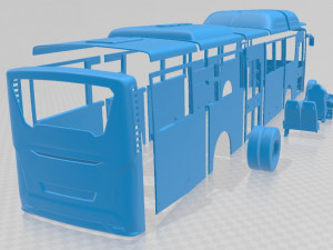 scania interlink bus 2015 printable 3D Print Model