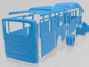 scania interlink bus 2015 printable 3D Print Model