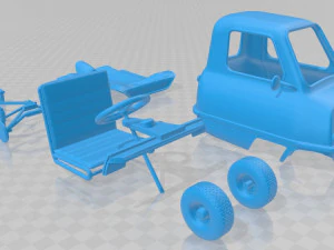 peel p50 printable car 3D Print Model