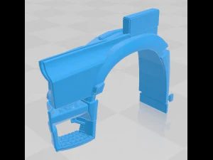 mercedes arocs printable cabin truck 3D Print Model
