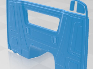 mercedes arocs printable cabin truck Model do druku 3D