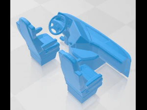 mercedes arocs printable cabin truck 3D Print Model