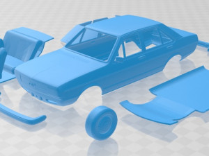 audi 80 1976 printable car Modelo de Impressão 3D
