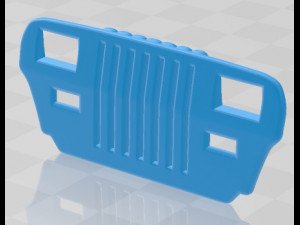 wrangler yj 1987 printable car 3D Print Model