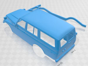 toyota land cruiser j55 1975 printable body car 3D Print Model