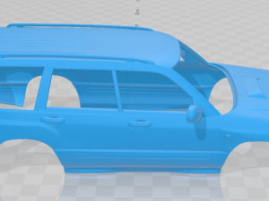 subaru forester s-turbo 2000 printable body car 3D प्रिंट मॉडल