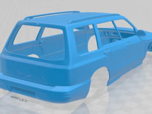 subaru forester s-turbo 2000 printable body car 3D Print Model