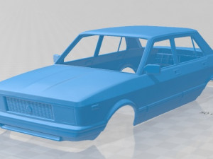fiat argenta 1981 printable body car Modèles 3D en vedette