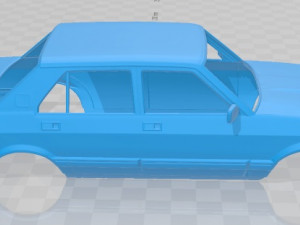 fiat argenta 1981 printable body car 3D Принт Модель