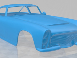 zeder z-250 1953 printable body car 3D प्रिंट मॉडल