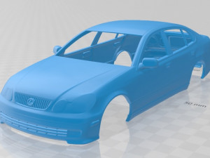 lexus gs 2004 printable body car 3D प्रिंट मॉडल