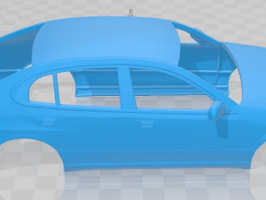 lexus gs 2004 printable body car Modello di stampa 3D