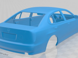lexus gs 2004 printable body car Modello di stampa 3D