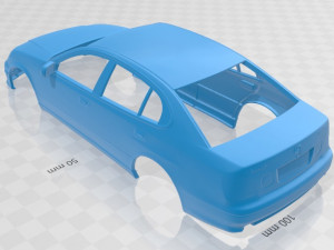 lexus gs 2004 printable body car Modello di stampa 3D