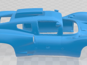 chaparral 2d 1966 printable body car Modelo de Impressão 3D