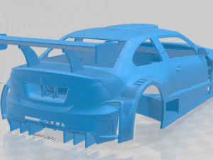 m1 gc10-v8 coupe 2011 printable body car 3D Print Model