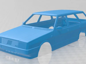 fiat regata hafta sonu 1984 basılabilir g&ouml;vdeli araba 3D Baskı Modeli