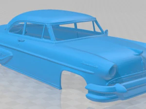 lincoln capri hardtop coupe 1955 printable body car 3D Print Model