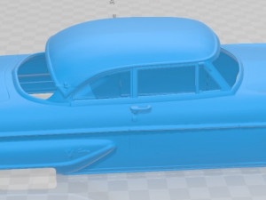 lincoln capri hardtop coupe 1955 printable body car Modelo de impresión 3D