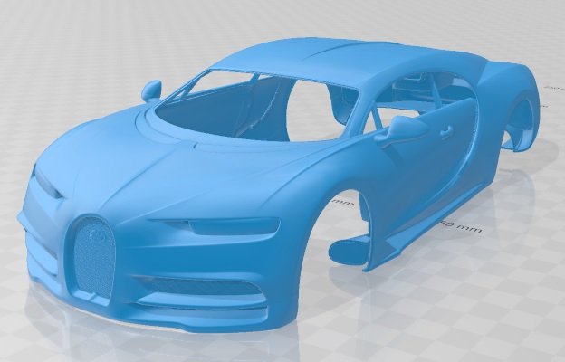 Bugatti 2025 rc body