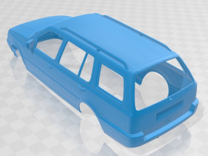 volkswagen golf variant 1993 printable body car 3D-Druckmodell
