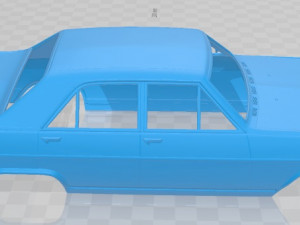opel diplomat a 1964 printable body car 3Dプリントモデル