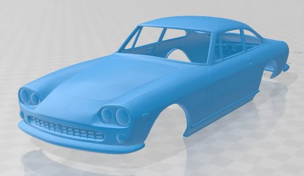 ferrari 330 gt 1965 printable body car 3D Print Model .c4d .max .obj .3ds .fbx .stl .blend 