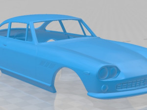 ferrari 330 gt 1965 printable body car 3D प्रिंट मॉडल