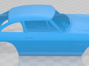 ferrari 330 gt 1965 printable body car 3D प्रिंट मॉडल
