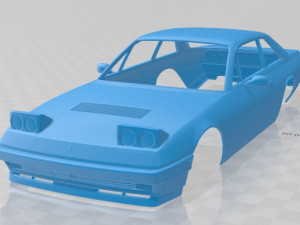 ferrari 412 1985 printable body car 3D Print Model