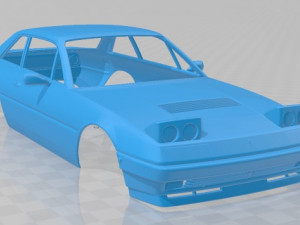 ferrari 412 1985 printable body car 3Dプリントモデル
