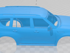 nissan patrol ti l 2020 printable body car Model Cetak 3D