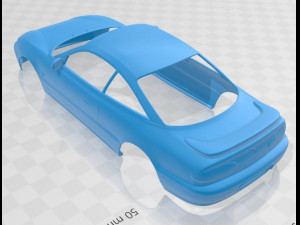 mazda mx-6 1992 printable body car 3D 打印模型