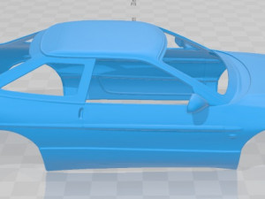 probe gt 1995 printable body car 3D-printmodel