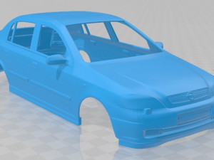 opel astra g 1998 printable body car Modelo de impresión 3D