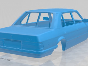 serie 5 e28 sedan 1987 printable body car Model do druku 3D