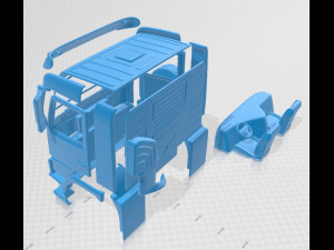 volvo fm truck 2010 printable truck 3D Print Model