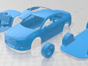 citroen c5 2011 printable car 3D प्रिंट मॉडल