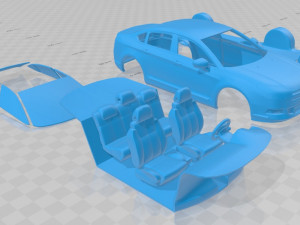 citroen c5 2011 printable car 3D Print Model
