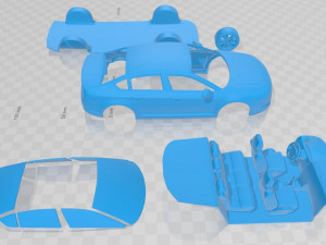 citroen c5 2011 printable car 3D Print Model