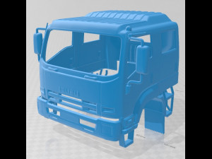 isuzu fts 800 2014 printable cabin truck 3D Print Model
