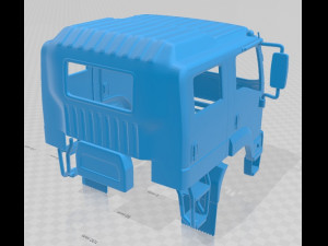 isuzu fts 800 2014 printable cabin truck 3D Принт Модель